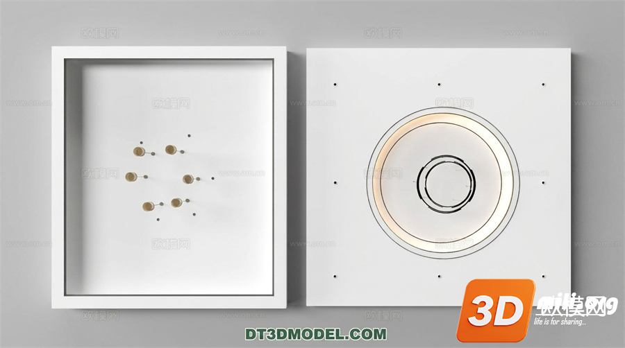 Ceiling Decoration Skp Files